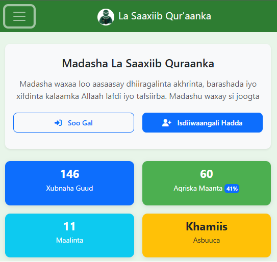 Quran Reading Platform